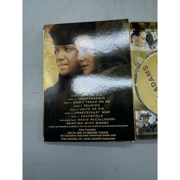 John Adams HBO Miniseries DVD Box 3 disk Set English READ - Picture 8 of 9